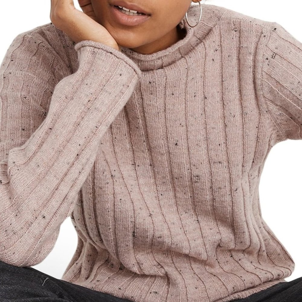 Madewell Donegal Evercrest Turtleneck Sweater - Picture 5 of 8